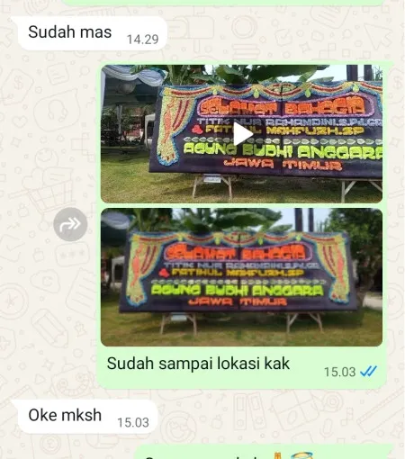 Pengiriman Papan Bunga Selapajang Cisoka