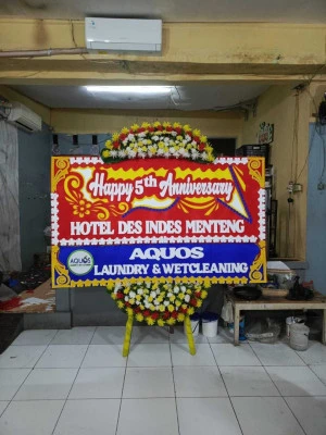 Papan Bunga di Selapajang Cisoka